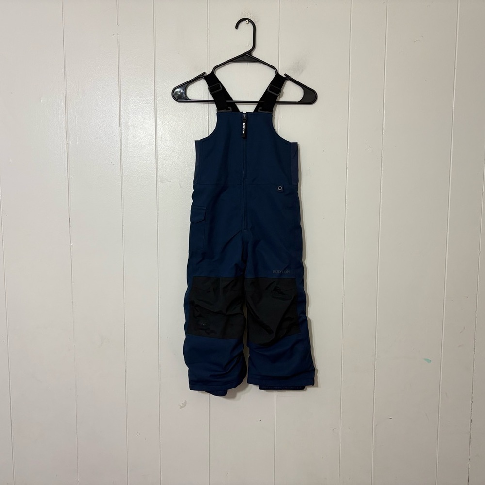Burton Toddler Maven Bib Snow Pants 4T DRYRIDE Insulated Blue Ski Snowboard